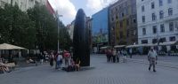 Die Brünner Uhr auf dem Freiheitsplatz, Námestí Svobody