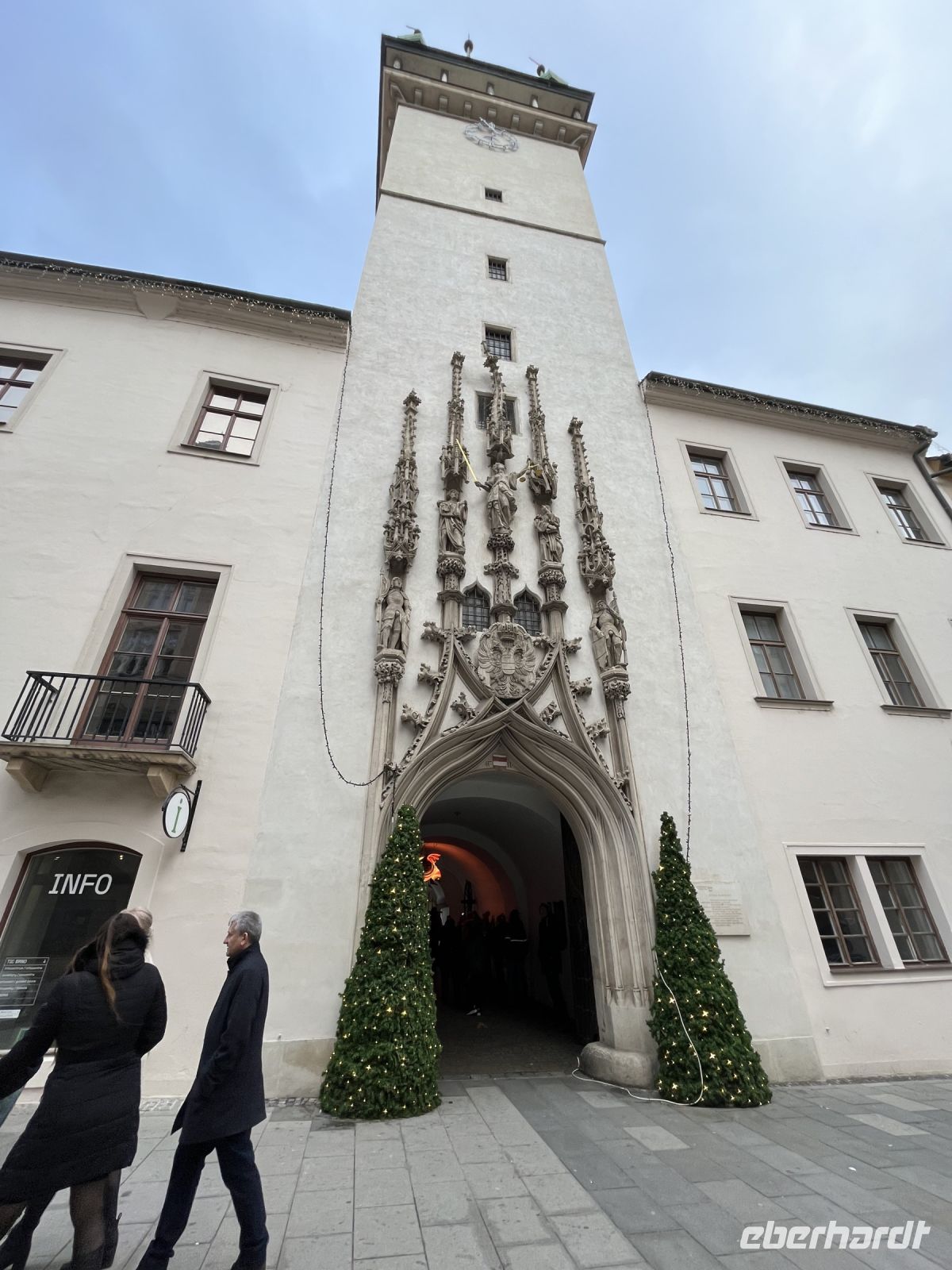 24.12.24 Stadtrundfahrt/- gang Brünn-  Alte Rathaus &ndash; &copy; Renate Schuster (Eberhardt TRAVEL)