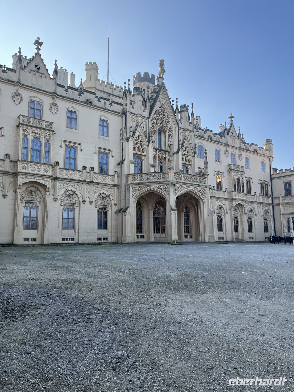 30.12.24  Schloss Lednice - oder Schloß Eisgrub &ndash; &copy; Renate Schuster (Eberhardt TRAVEL)