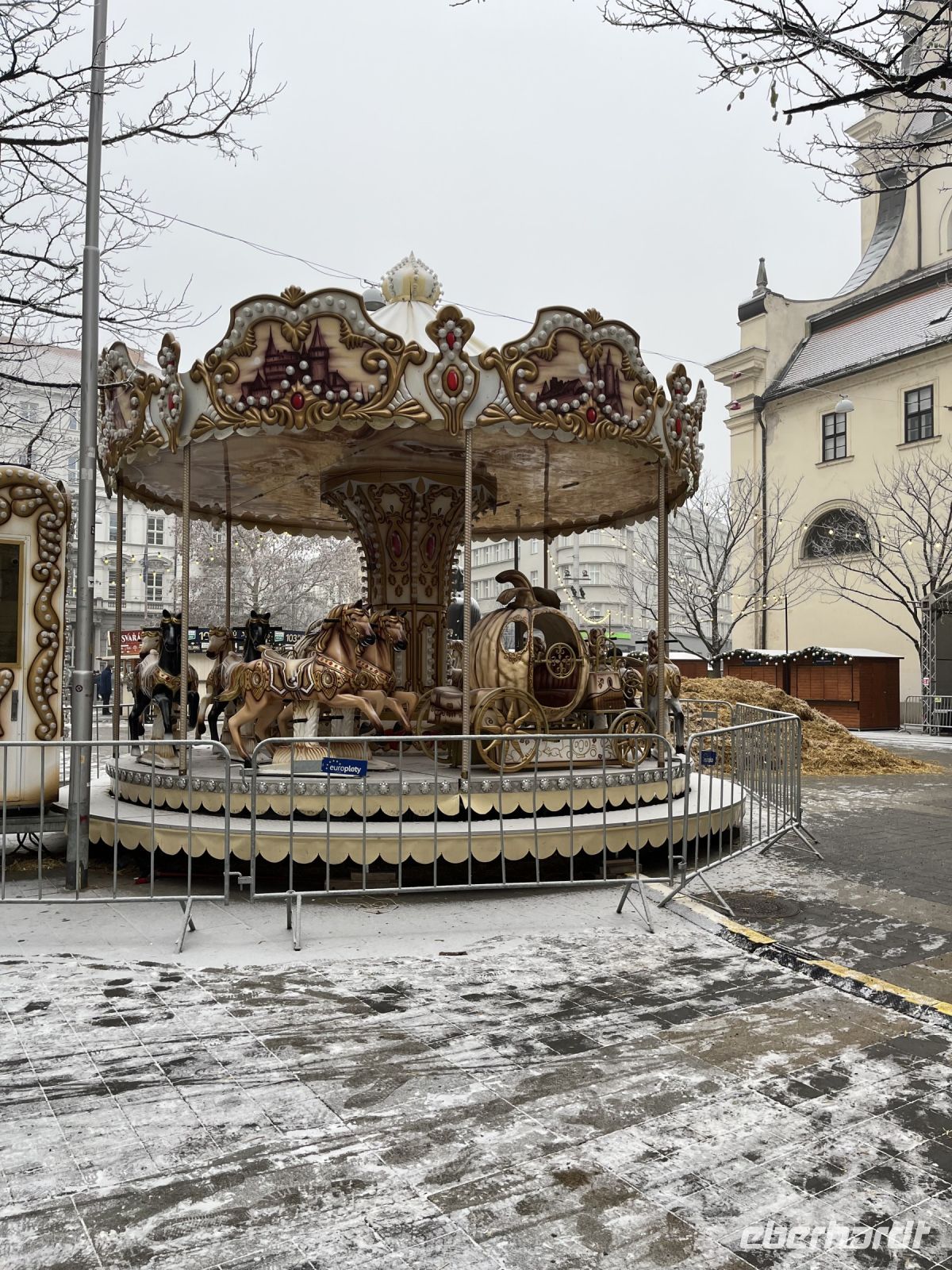 31.12.24 Stadtführung Brünn - Mährischer Platz - Weihnachtsmarkt &ndash; &copy; Renate Schuster (Eberhardt TRAVEL)