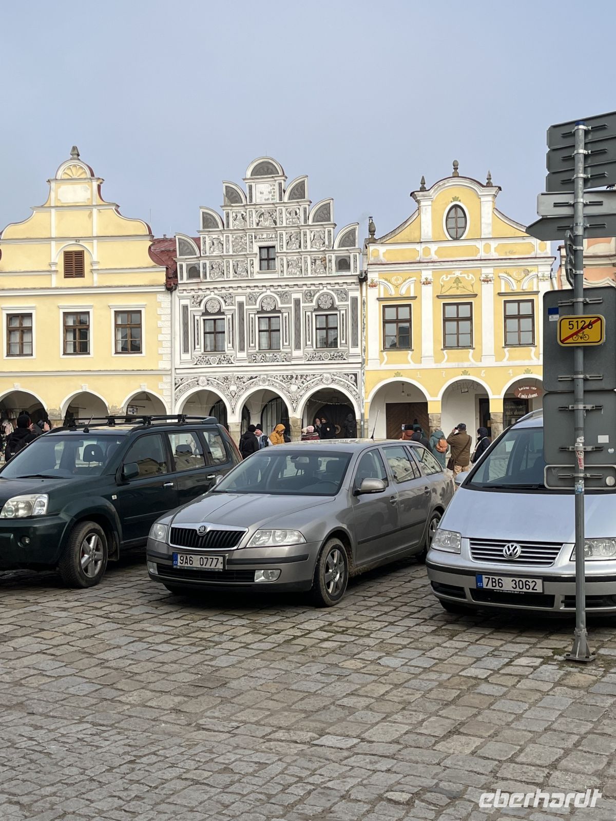 01.01.2025 Telc Marktplatz - Beispiel für italienische Renaissancekunst &ndash; &copy; Renate Schuster (Eberhardt TRAVEL)