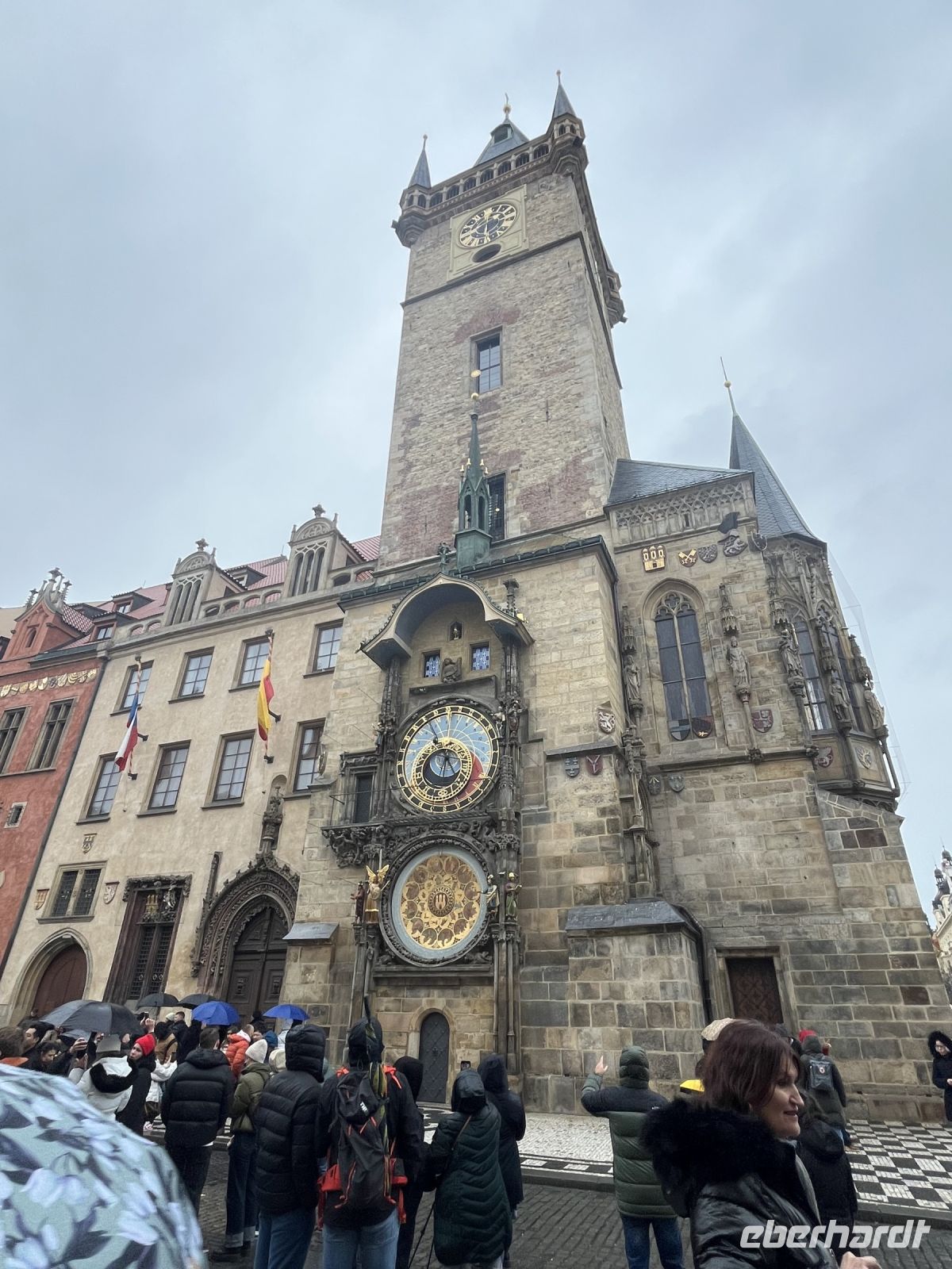 02.01.2025 Rückreise - Prager Rathausuhr &ndash; &copy; Renate Schuster (Eberhardt TRAVEL)
