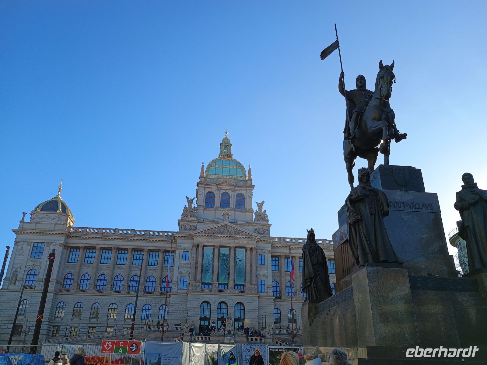 Wenzelsplatz - Nationalmuseum  &ndash; &copy; Johanna König (Eberhardt TRAVEL)