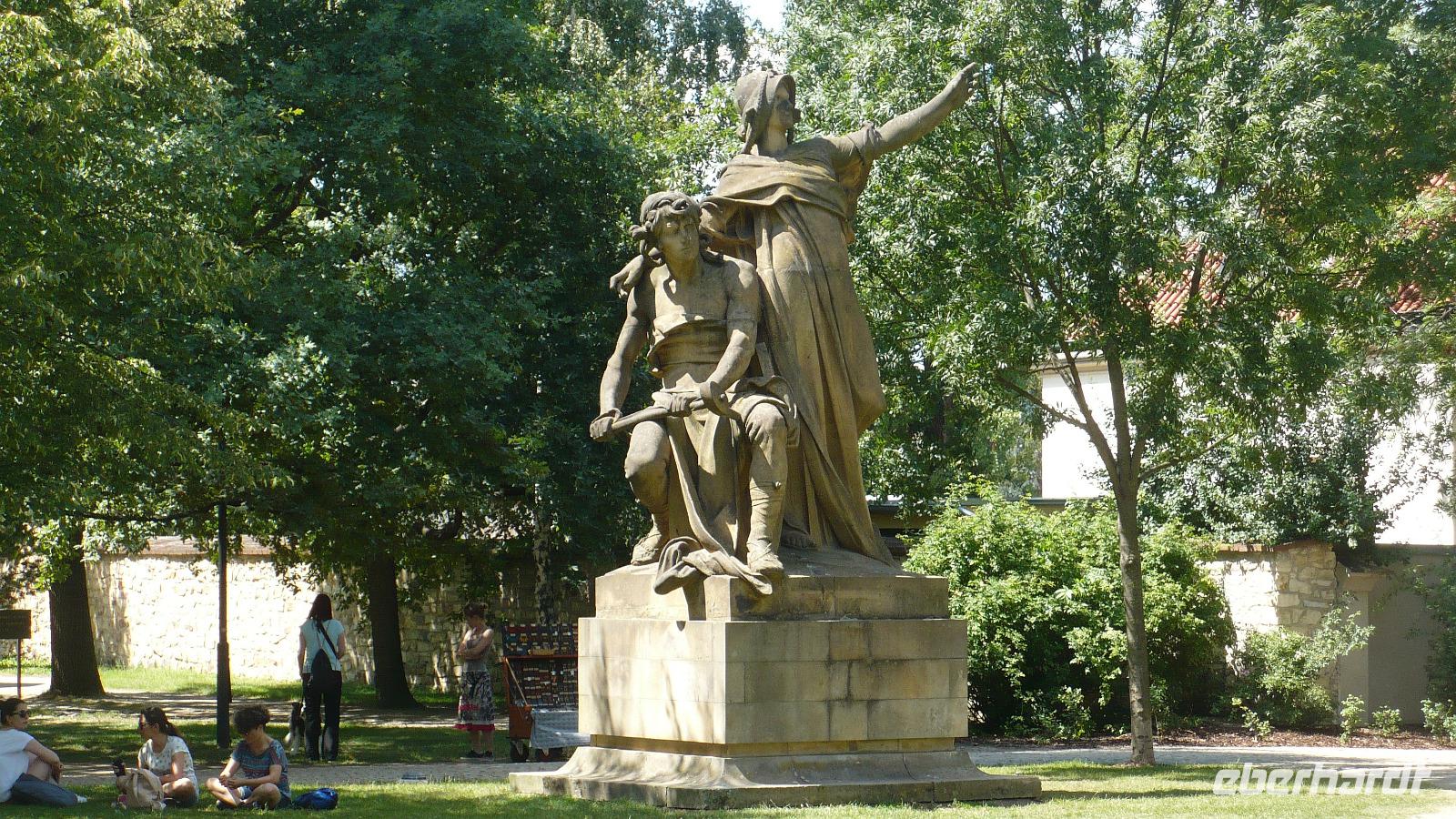 Vysehrad Park Premysl und Libuse &ndash; &copy; Sabine Herda (Eberhardt TRAVEL)