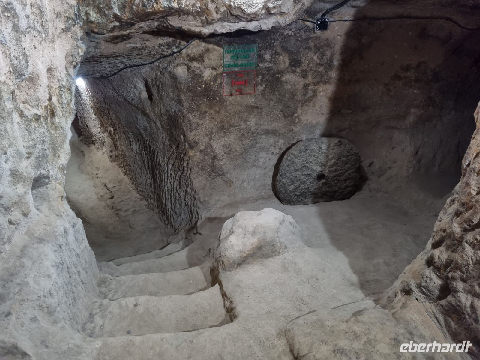 2. unterirdische Stadt Saint Mercurius Saratli (Getreidespeicher) &ndash; &copy; Katrin Deutschbein (Eberhardt TRAVEL)