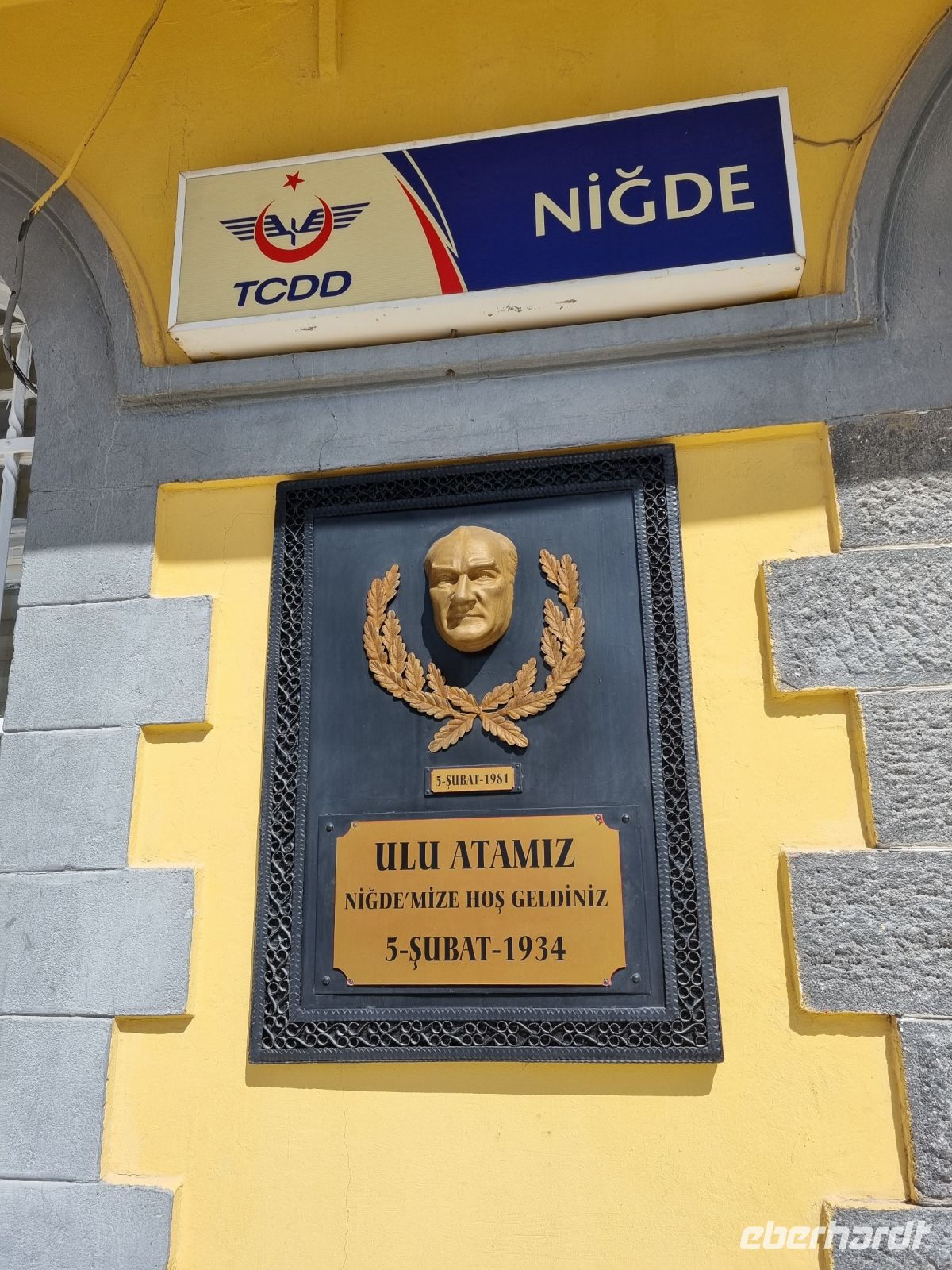 Bahnhof in Nigde  &ndash; &copy; Katrin Deutschbein (Eberhardt TRAVEL)