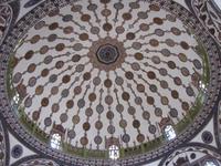Kuppelmalerei in der Blei-Moschee &ndash; &copy; Maria Goetz (Eberhardt TRAVEL)