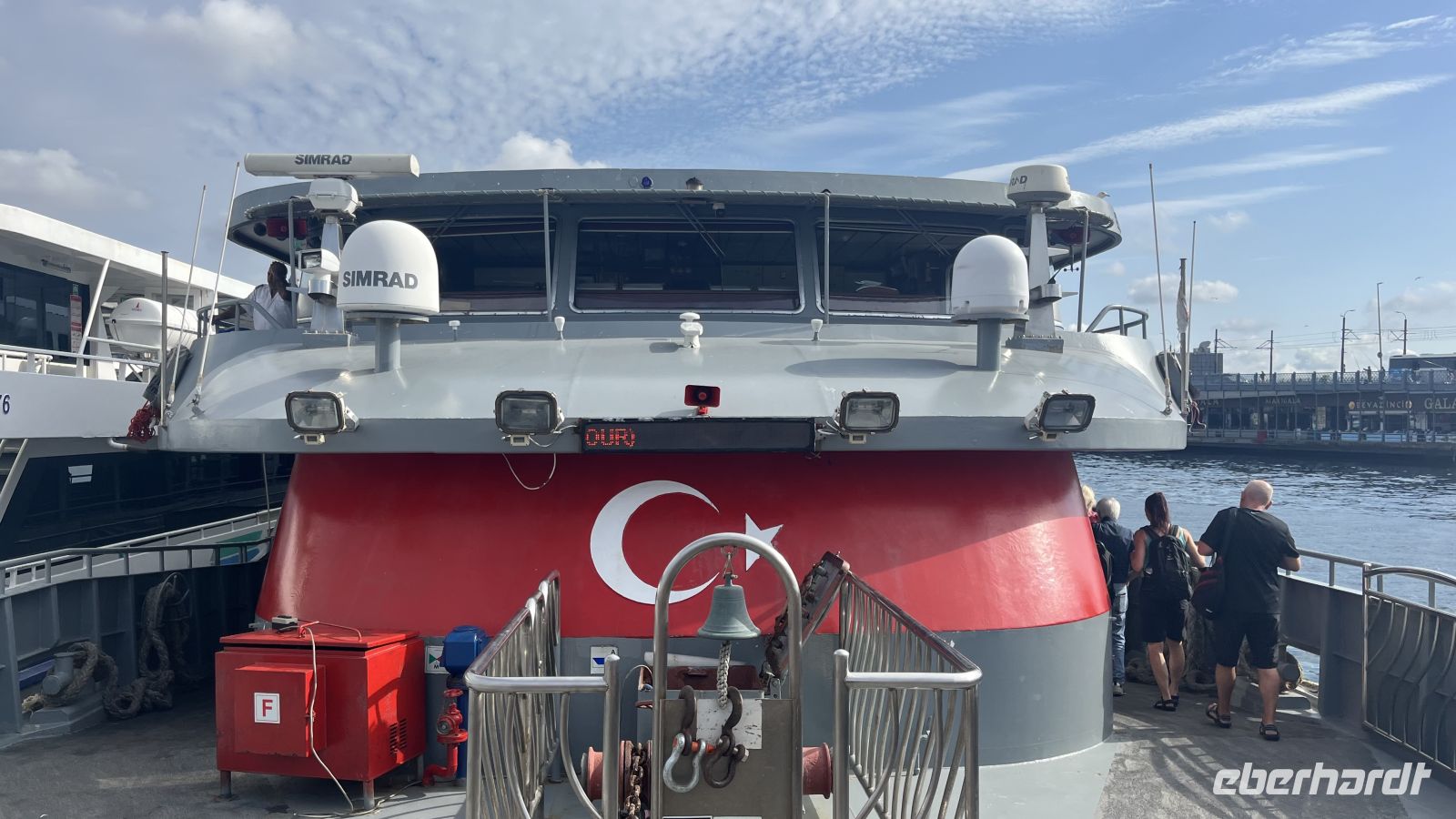 Unser Boot für die  Bosporusfahrt &ndash; &copy; Valentin Meyer-Plath (Eberhardt TRAVEL)