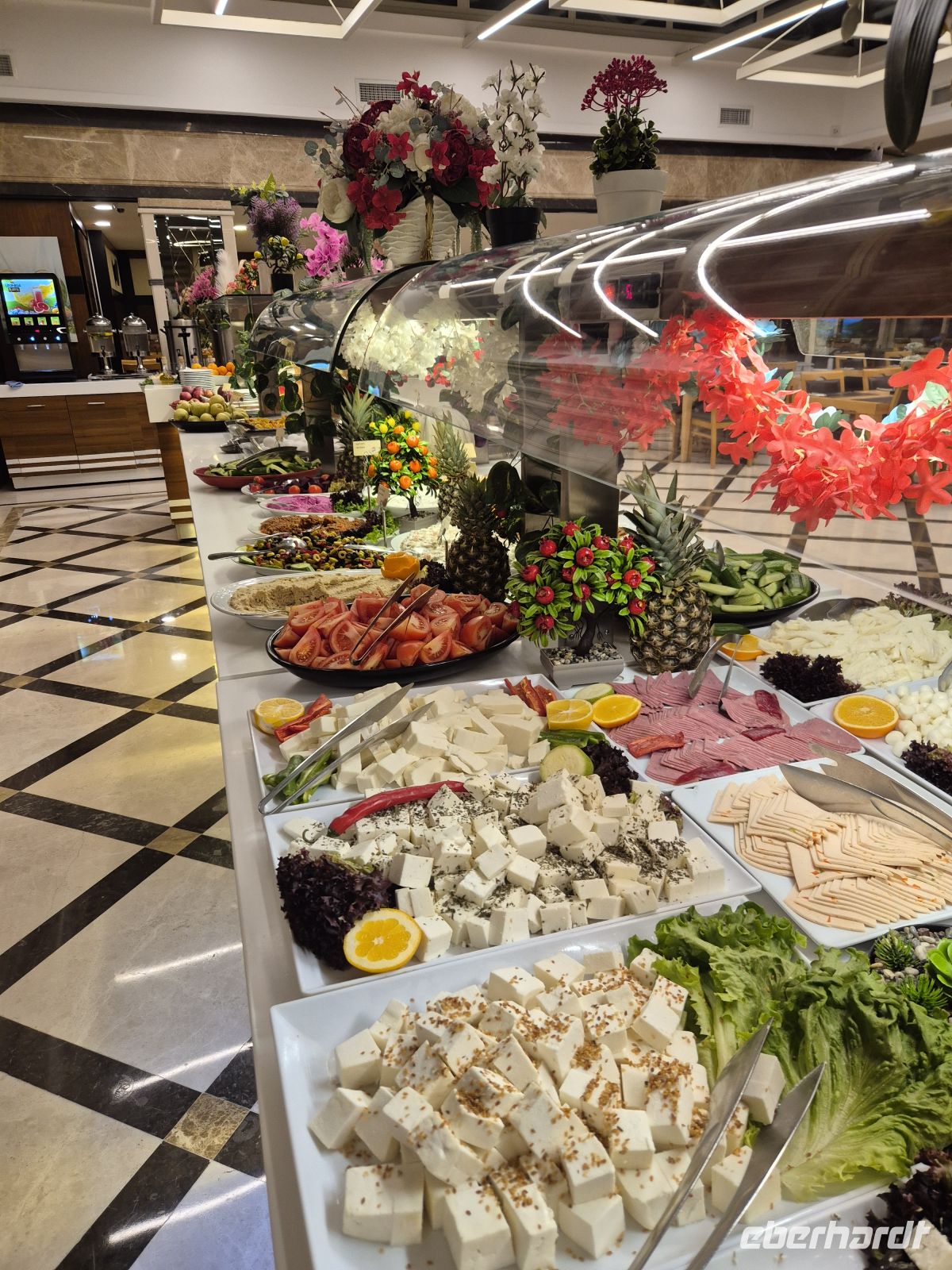 Frühstück Piya Sport Hotel Istanbul - Türkei &ndash; &copy; Marie Dittrich (Eberhardt TRAVEL)
