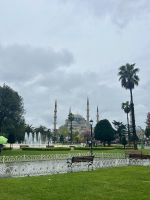 erster Blick auf die Blaue Moschee