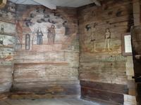 Drohowitsch. Holzkirche. Malereien. &ndash; &copy; Birgit Hornung (Eberhardt TRAVEL)