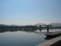 Grenzbrücke zur Slowakei in Esztergom