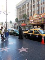 Darth Vader treibt sein Unwesen am Walk of Fame &ndash; &copy; Claudia Rossin (Eberhardt TRAVEL)