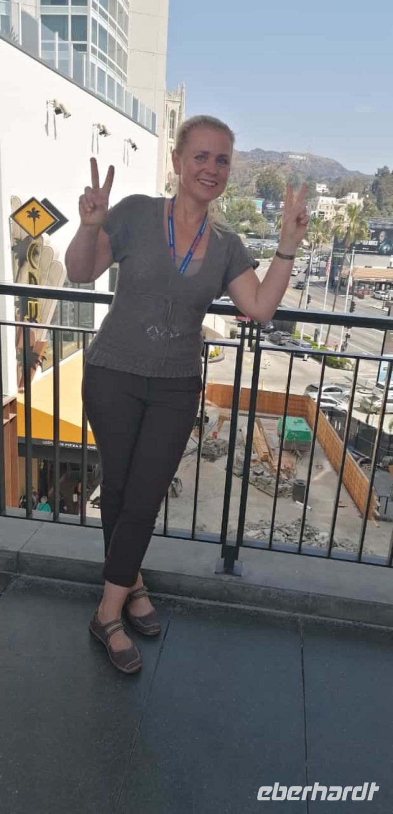41 Susanne in Hollywood &ndash; &copy; Susanne Schirmann (Eberhardt TRAVEL)