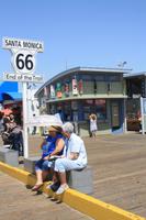 Ende der Route 66 &ndash; &copy; Nicole Hickmann (Eberhardt TRAVEL)