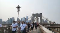 Städtereise New York - Brooklin Bridge nach Manhattan &ndash; &copy; Franziska Bergmann (Eberhardt TRAVEL)