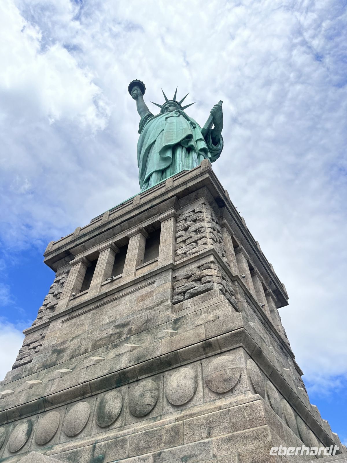 Podest Freiheitsstatue &ndash; &copy; Vicky Kern (Eberhardt TRAVEL)