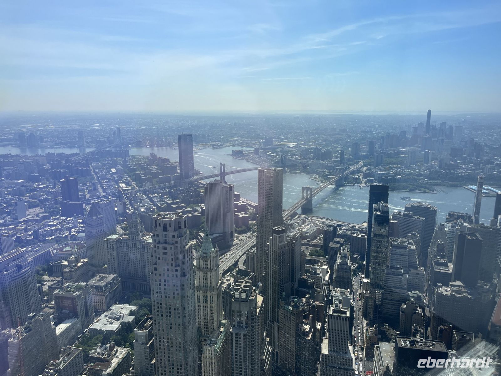 Blick vom One World Trade Center &ndash; &copy; Vicky Kern (Eberhardt TRAVEL)