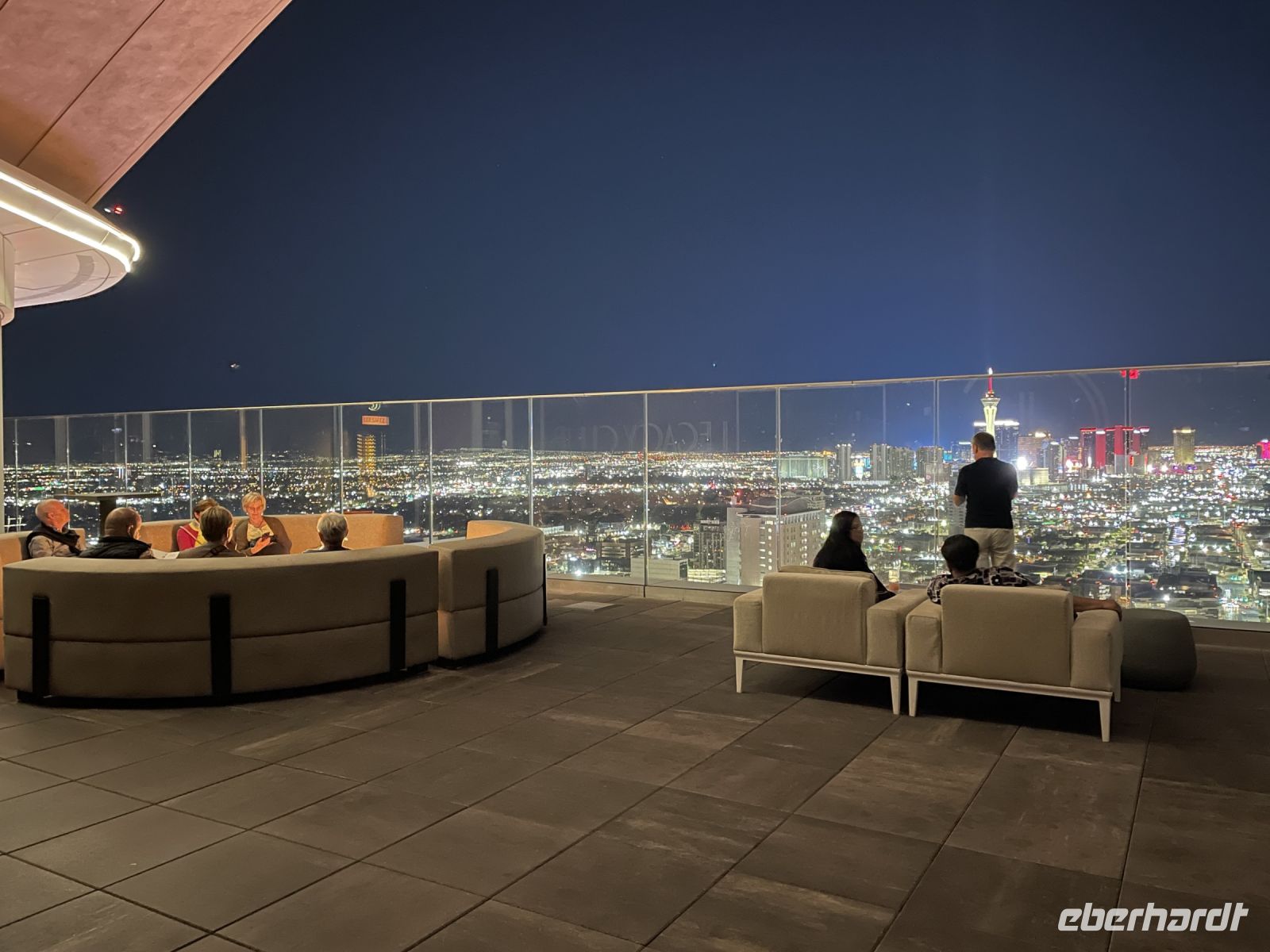 Las Vegas Nighttour - Legacy Club Rooftopbar &ndash; &copy; Jacob Spangenberg (Eberhardt TRAVEL)