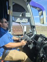 Unser mexikanischer Busfahrer Ivan &ndash; &copy; Katrin Jähne (Eberhardt TRAVEL)