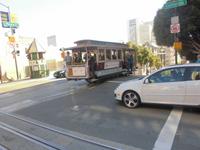 Cable Car hat IMMER Vorfahrt ;-) &ndash; &copy; Anne Sturm (Eberhardt TRAVEL)