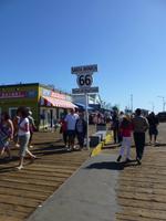 Ende der Route 66 &ndash; &copy; Sylvia Sann (Eberhardt TRAVEL)