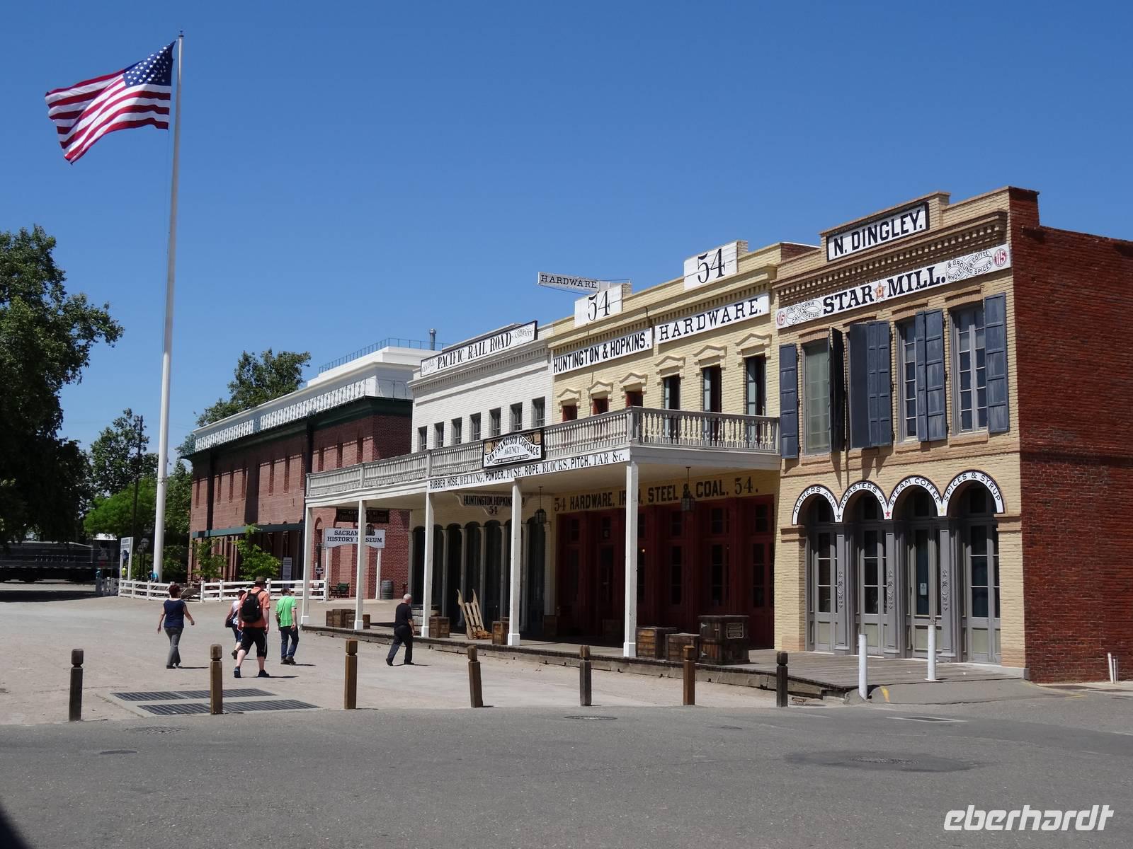 Old Sacramento &ndash; &copy; Ralf Mehnert (Eberhardt TRAVEL)