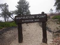 Bryce Canyon - noch ein Versuch am Inspiration Point  &ndash; &copy; Annette Zocher (Eberhardt TRAVEL)