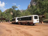 Shuttle Bus im Zion Nationalpark &ndash; &copy; Annette Zocher (Eberhardt TRAVEL)