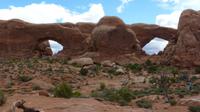Arches Nationalpark - North und South Window &ndash; &copy; Jens Petzoldt (Eberhardt TRAVEL)