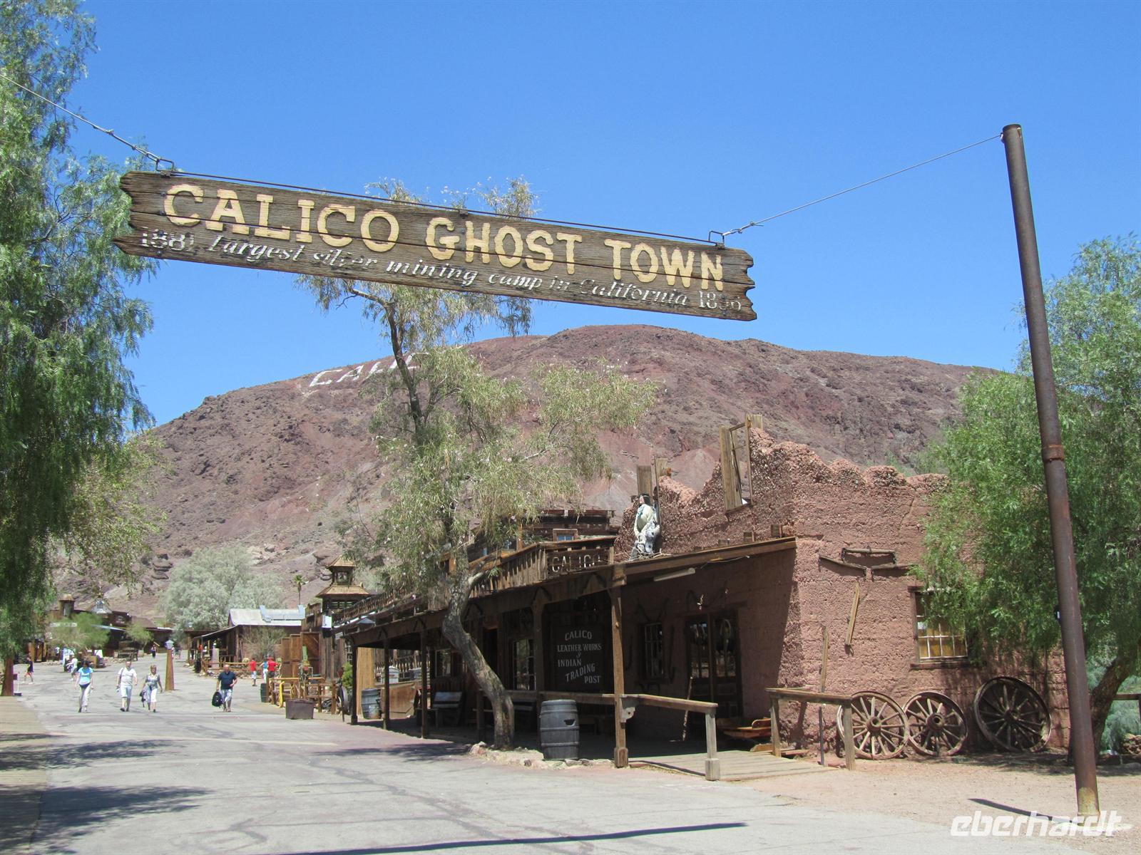 Calico Geisterstadt &ndash; &copy; Sandra Braune (Eberhardt TRAVEL)