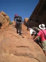 Aufstiege im Arches NP &ndash; &copy; Jürgen Schmeißer (Eberhardt TRAVEL)