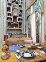 Der Frühstücksraum im Hotel Amelia Boutique, Buchara &ndash; &copy; Andrej Kulikov (Eberhardt TRAVEL)