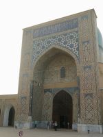 Moschee Kok Gumbas (blaue Kupel), Schachrisabs &ndash; &copy; Andrej Kulikov (Eberhardt TRAVEL)
