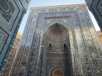 Fassade im Schahi - Zinda- Ensemble &ndash; &copy; Falk Rätzer (Eberhardt TRAVEL)