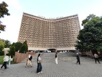 Einstiges Wahrzeichen der Hauptstadt, Hotel Uzbekistan &ndash; &copy; Simone Willner (Eberhardt TRAVEL)