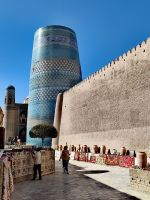 Kalta Minor, unfertiges Minarett in Chiva &ndash; &copy; Simone Willner (Eberhardt TRAVEL)
