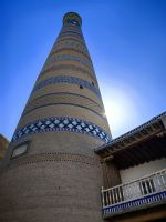 Islam Khodja Minarett in Chiva &ndash; &copy; Simone Willner (Eberhardt TRAVEL)