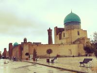 Kalon Moschee in der Altstadt von Buchara &ndash; &copy; Simone Willner (Eberhardt TRAVEL)