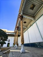 Säulen im Mausoleum bei Buchara &ndash; &copy; Simone Willner (Eberhardt TRAVEL)