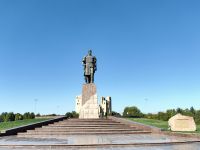 Denkmal von Amir Timur in seinem Geburtsort Shahrisabz &ndash; &copy; Simone Willner (Eberhardt TRAVEL)