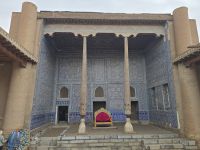 2026_UZB - Xiva: Ko'hna Ark - Empfangshalle &ndash; &copy; Dieter Braune (Eberhardt TRAVEL)