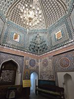 2026_UZB - Samarkand: Begäbnisstraße - timuridische Fliesenkunst - innen &ndash; &copy; Dieter Braune (Eberhardt TRAVEL)