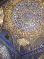 2026_UZB - Samarkand: Registan-Platz - Sherdor-Medrese - Gebetsraum