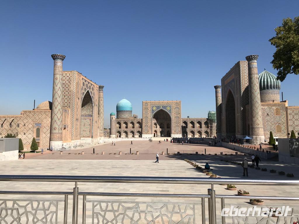 Samarkand Registan Platz  &ndash; &copy; Magda-Viola Hanke (Eberhardt TRAVEL)
