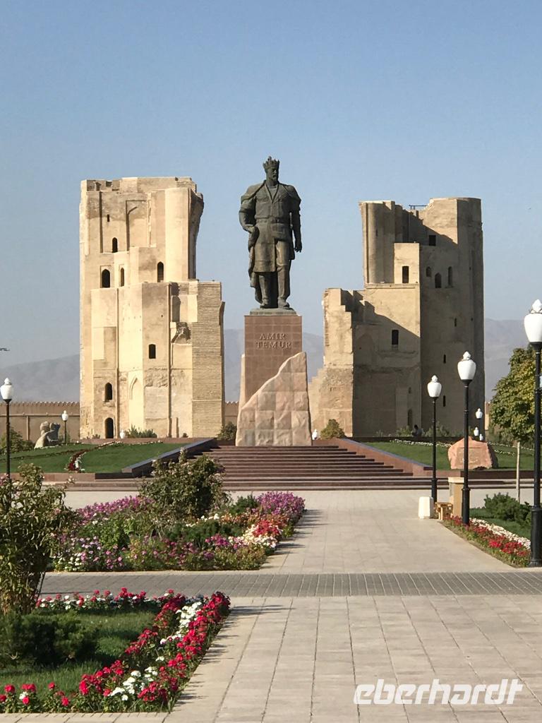 Shahrisabz Ak Sarai Weißes Schloss  &ndash; &copy; Magda-Viola Hanke (Eberhardt TRAVEL)