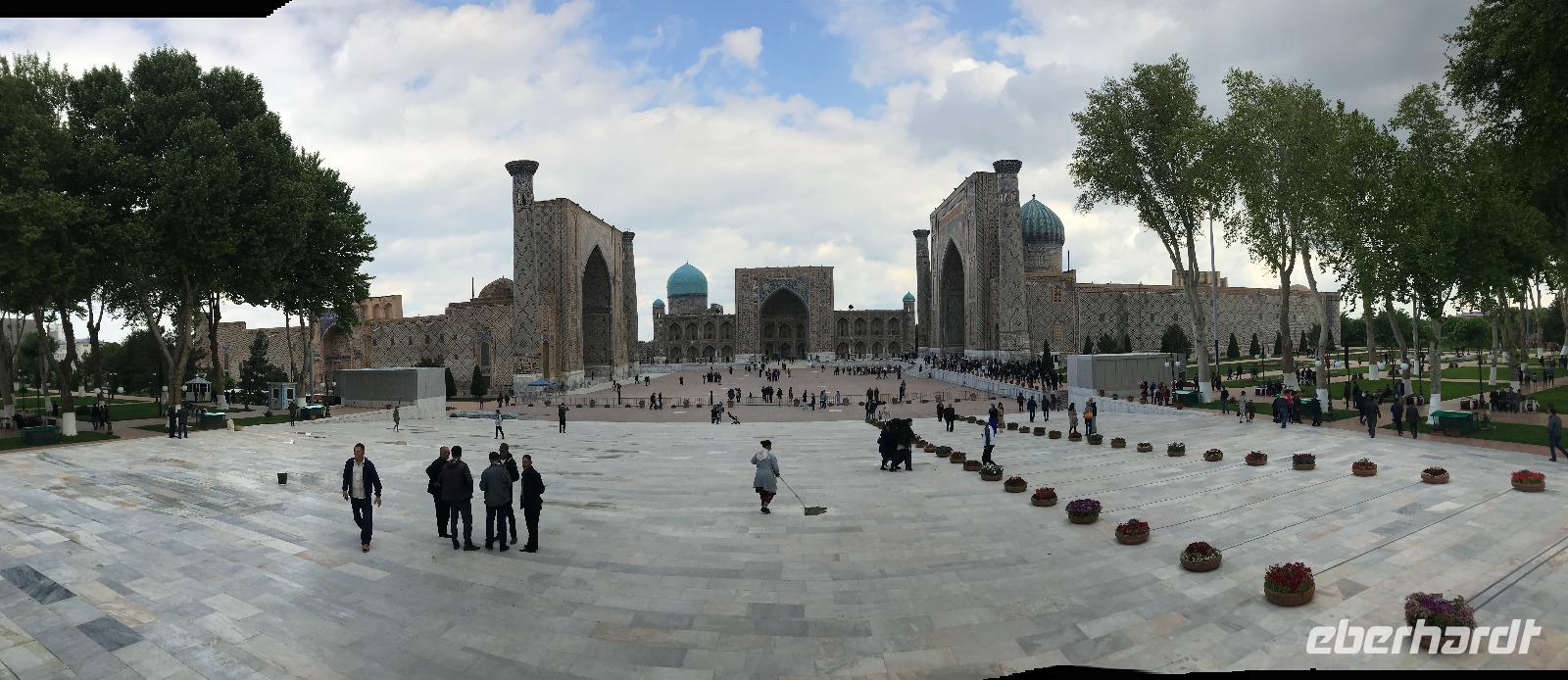 Registan Platz &ndash; &copy; Julia Engelberg-Bischoff (Eberhardt TRAVEL)