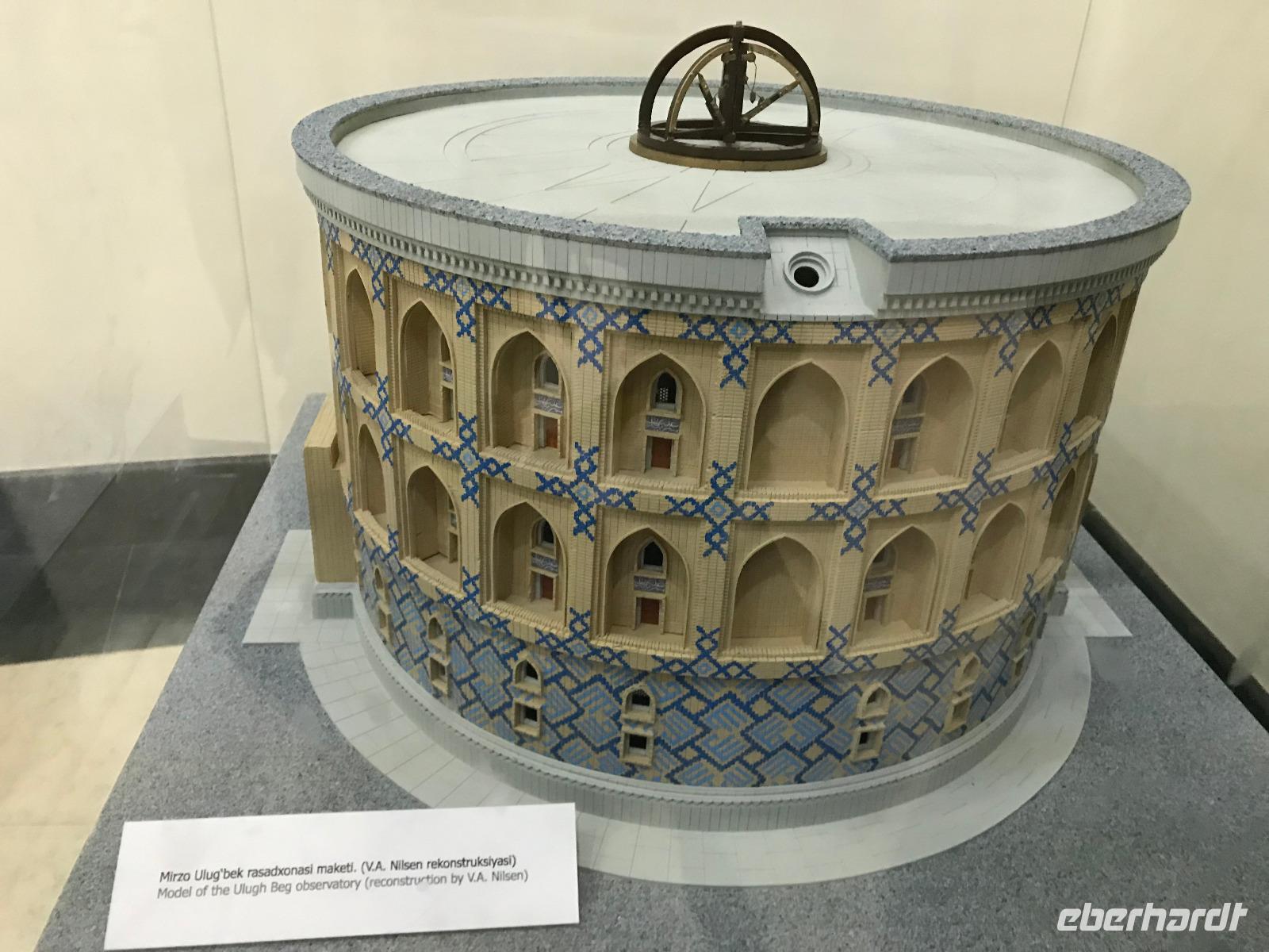Model des Observatorium von Ulugbek &ndash; &copy; Julia Engelberg-Bischoff (Eberhardt TRAVEL)