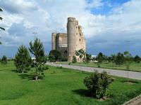 Portal-Reste von Ak Sarai in Schachrisabs &ndash; &copy; Andrej Kulikov (Eberhardt TRAVEL)