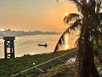 Sonnenaufgang,  Chau Doc &ndash; &copy; Sabine Reckord (Eberhardt TRAVEL)